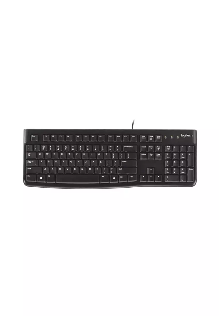 Buy Logitech K120 Wired Keyboard for Windows 2024 Online | ZALORA ...