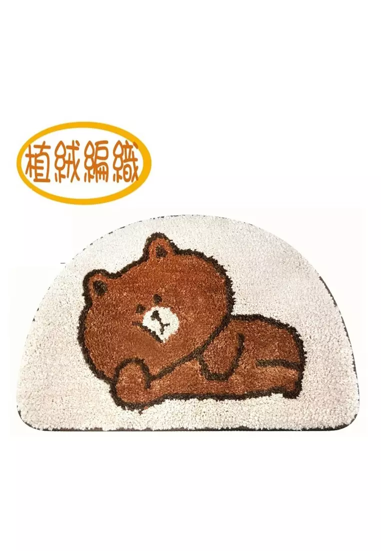 LINE FRIENDS LINE FRIENDS bathroom matbrown 2024 Buy LINE FRIENDS
