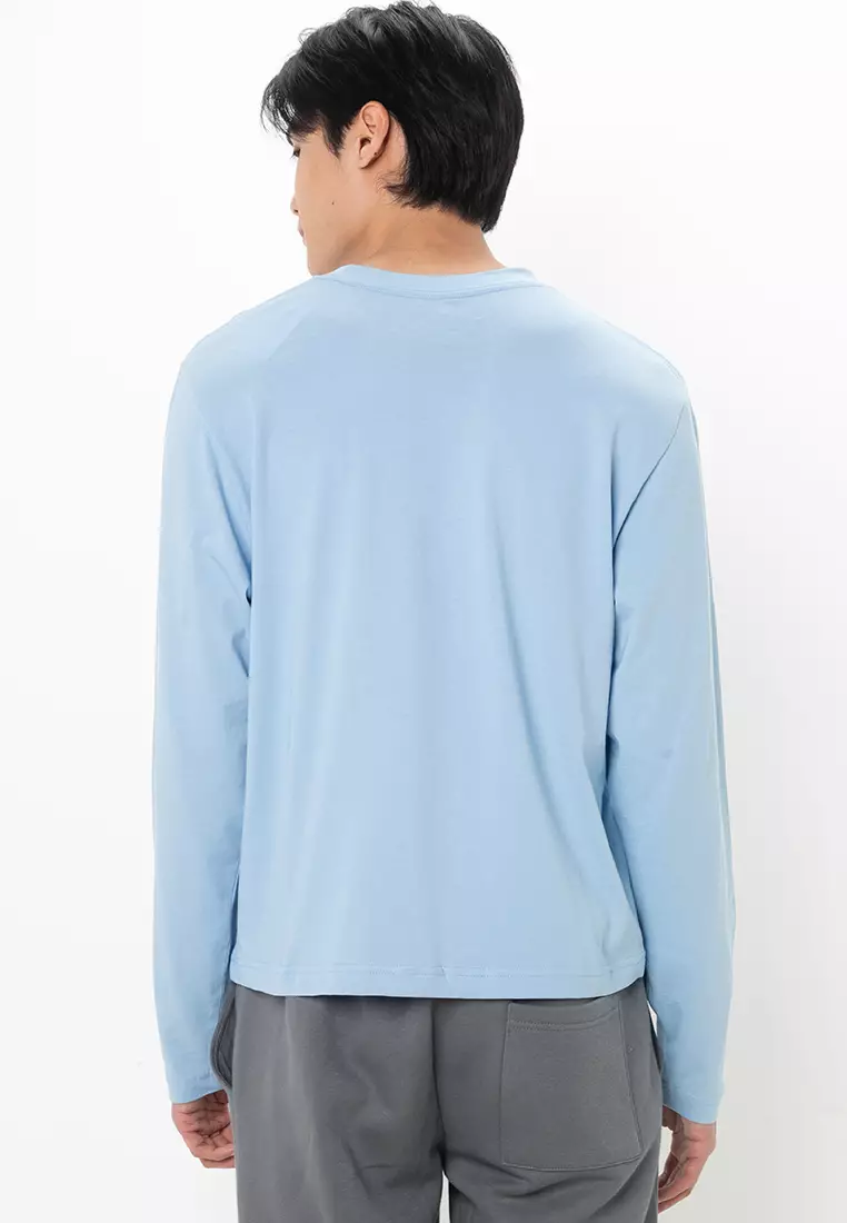Organic Cropped Fit Long Sleeve T-Shirt