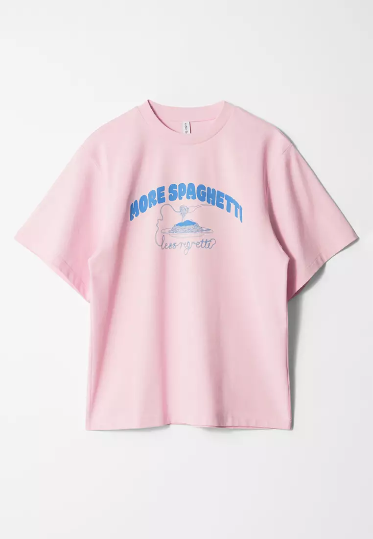 Oversized Print T-Shirt