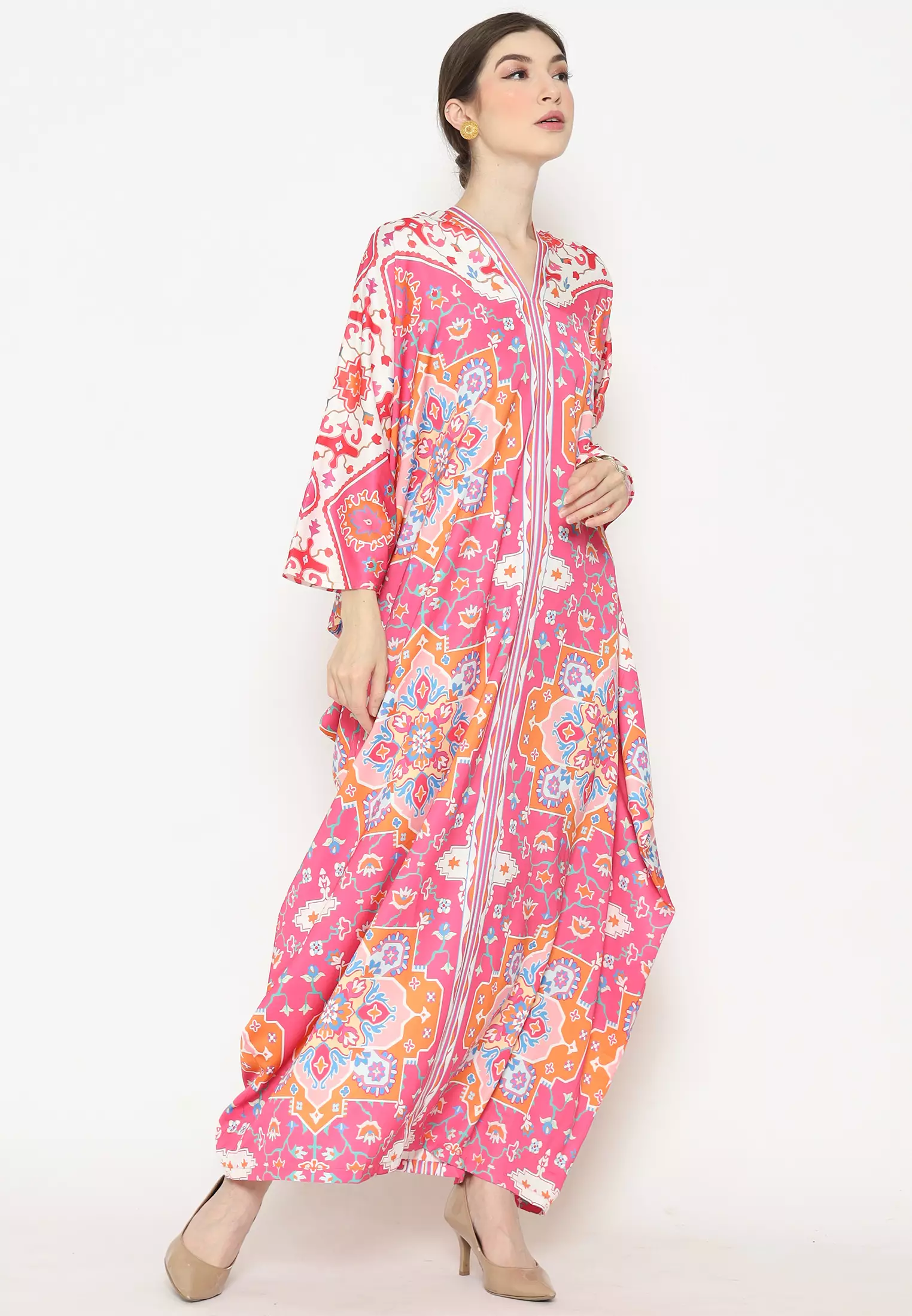 Kanzi Long Sleeve Kaftan