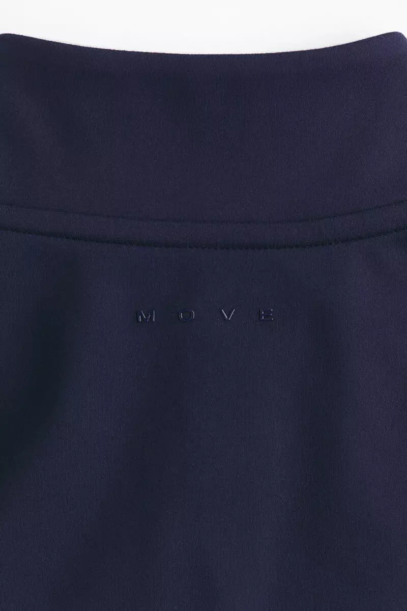 Zip-through sports jacket with SoftMove™