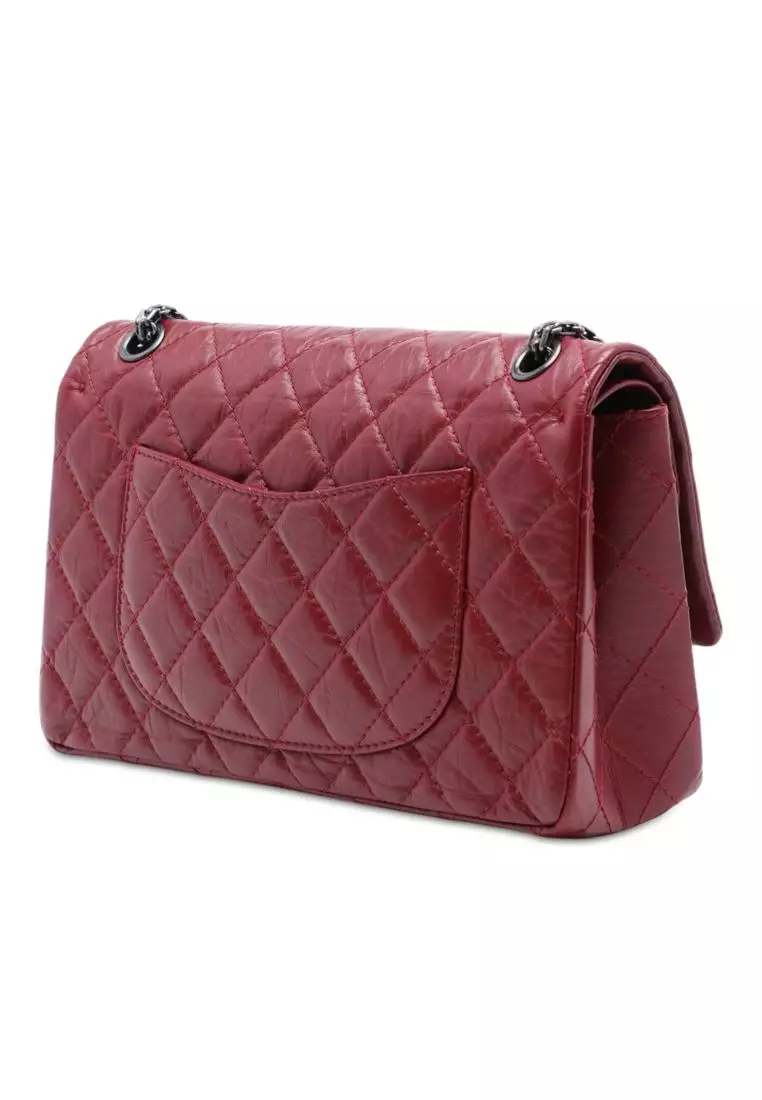 Pre-Loved Chanel Quilted Aged Calfskin Reissue 2.55 Double Flap 226
