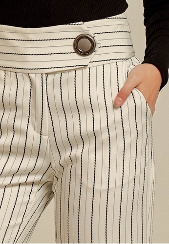 Buy Dressing Paula Pinstripe Culottes Online | ZALORA Malaysia