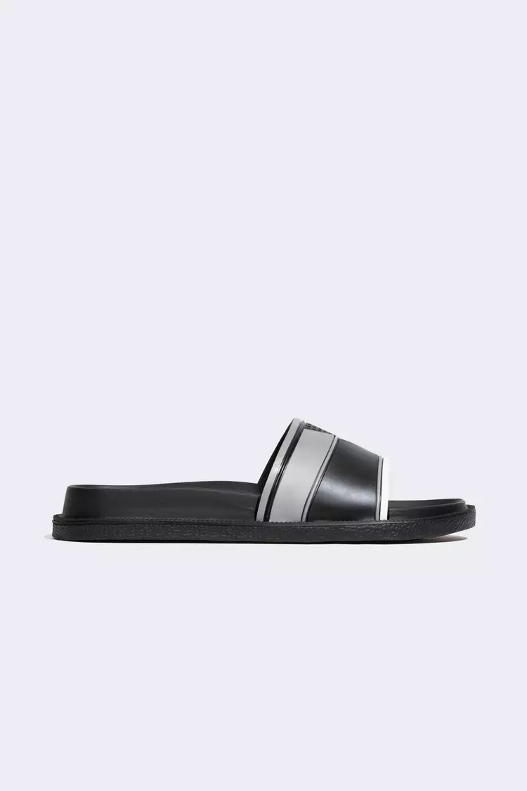 Discount on Defacto  shoes - SKU: Flat Sole Single Band Eva Slippers