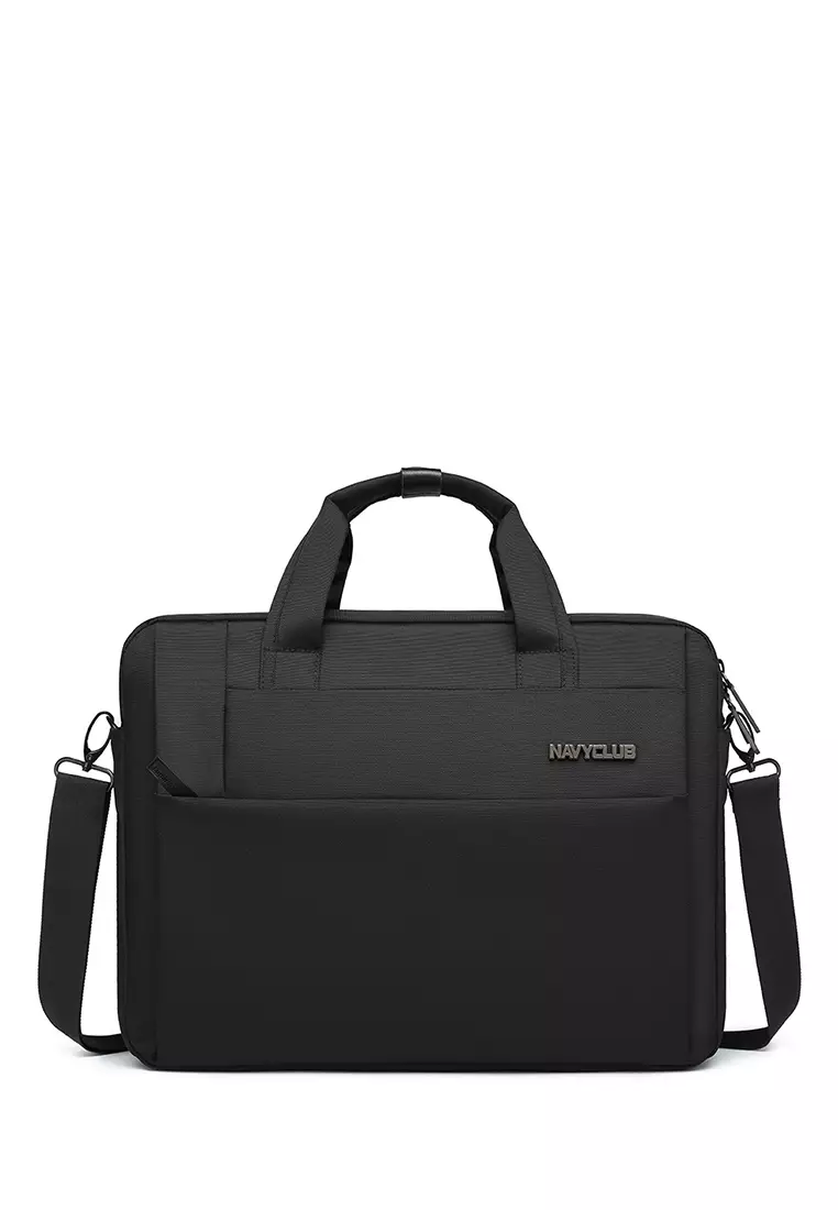 Navy Club Tas Kantor Tas selempang Tas Jinjing HCF - Tas Pria Tas Wanita - Tas Laptop Up To 14 Inch