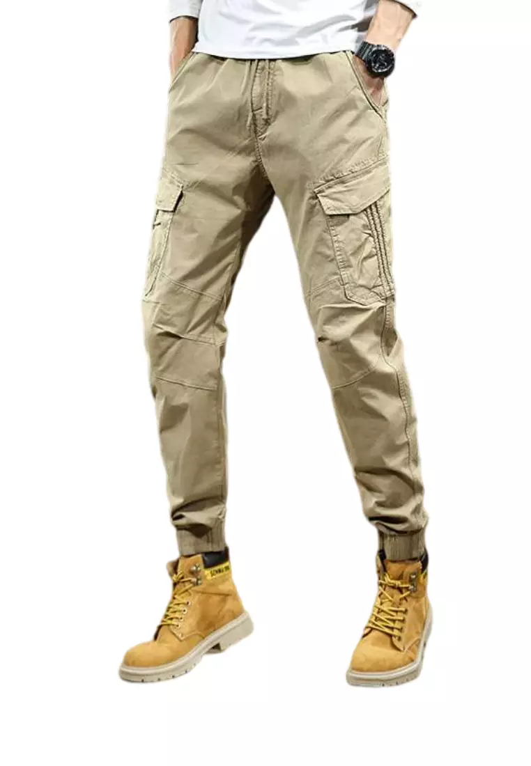 休閒修腿束腳褲 GJL8650