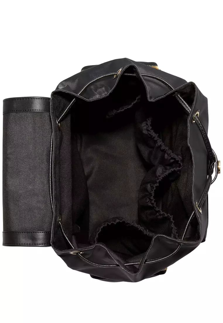 Nylon Baby Backpack Bag - Black C6808
