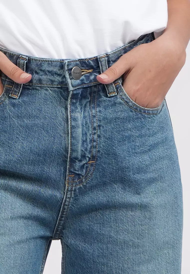 Tirajeans Jeans 7-LLDWSEA125A021 Med Blue