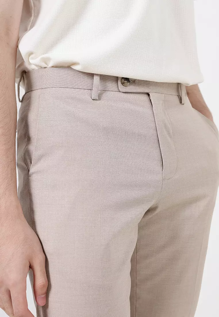 Milan Slim-Fit Suit Trousers