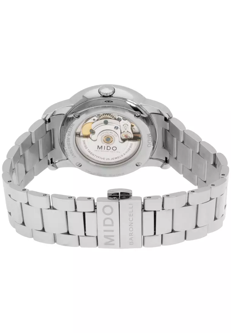 MIDO 瑞士美度 Baroncelli Chronometer 自動機械腕錶 M0104081106309