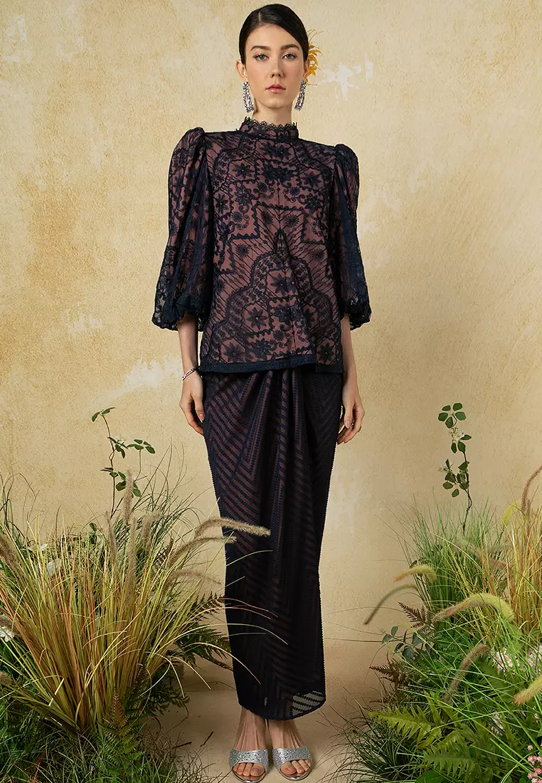 Asmara Kurung Kedah Lace Set