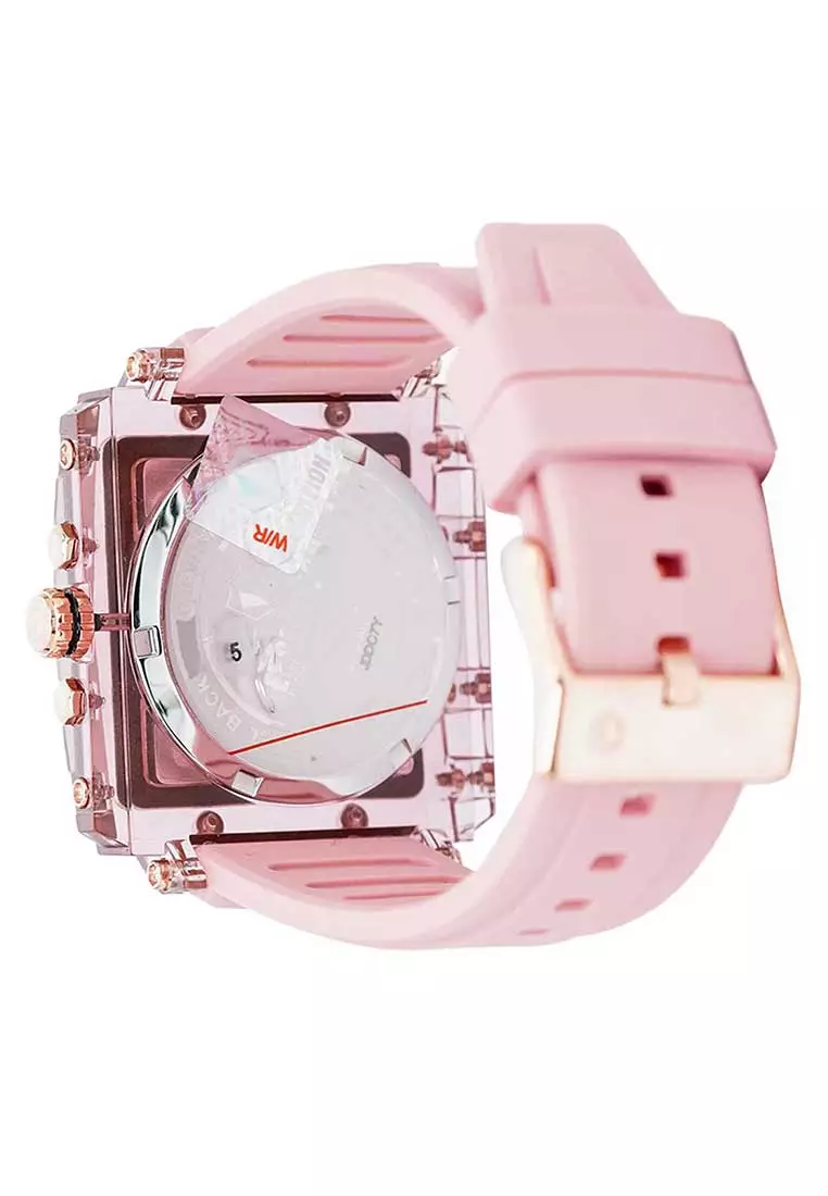 Expedition Jam Tangan Pria - Pink - Silicon - 6808 MFRRGPN