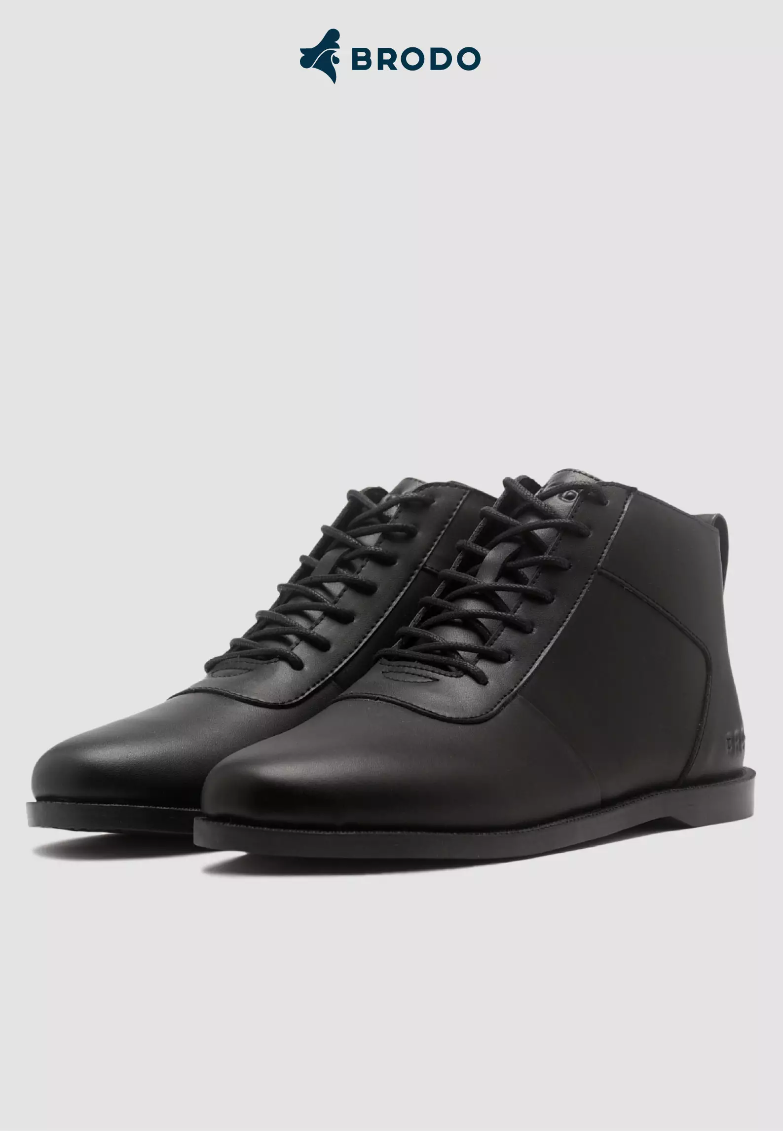 BRODO - Sepatu Ventura Full Black EL