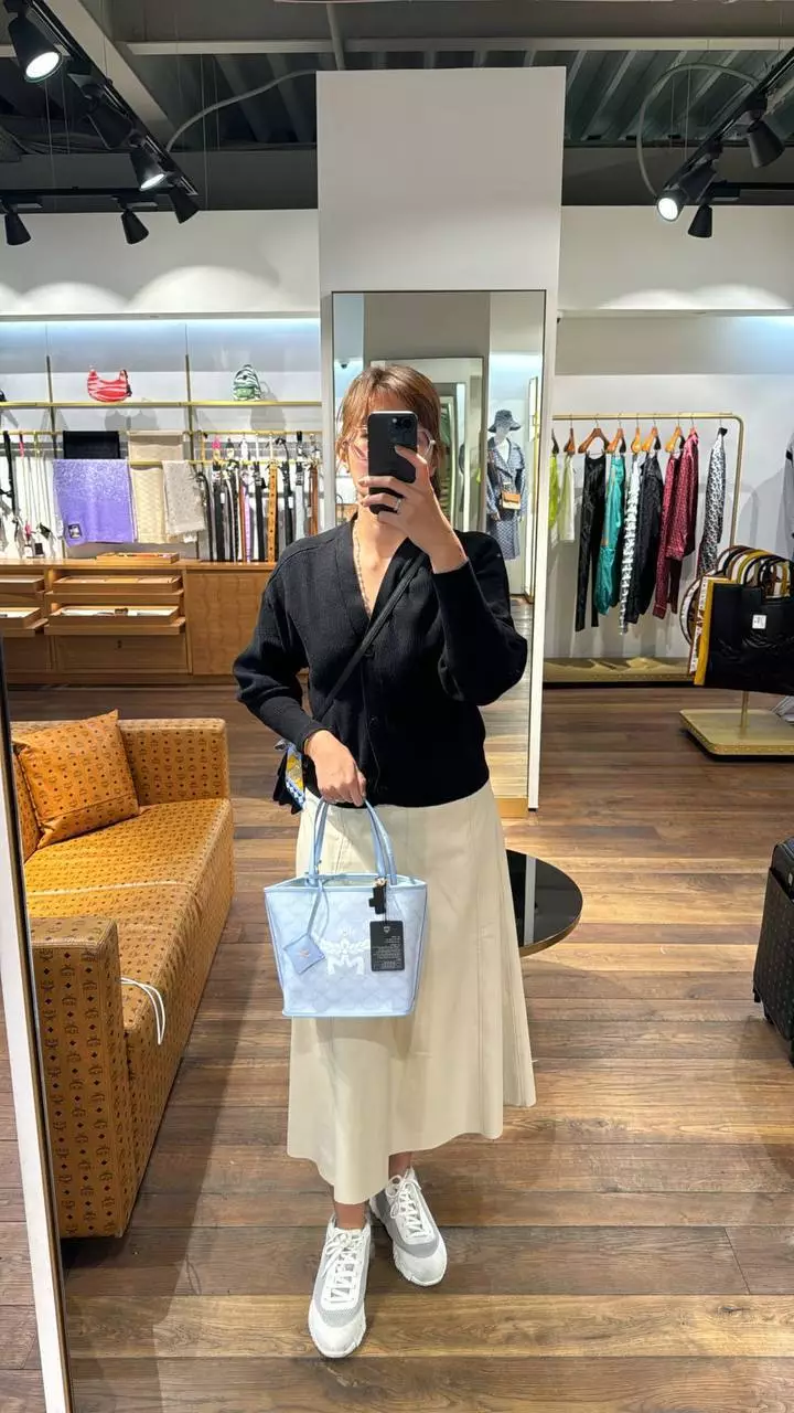 Mini Himmel Shopper in Blue