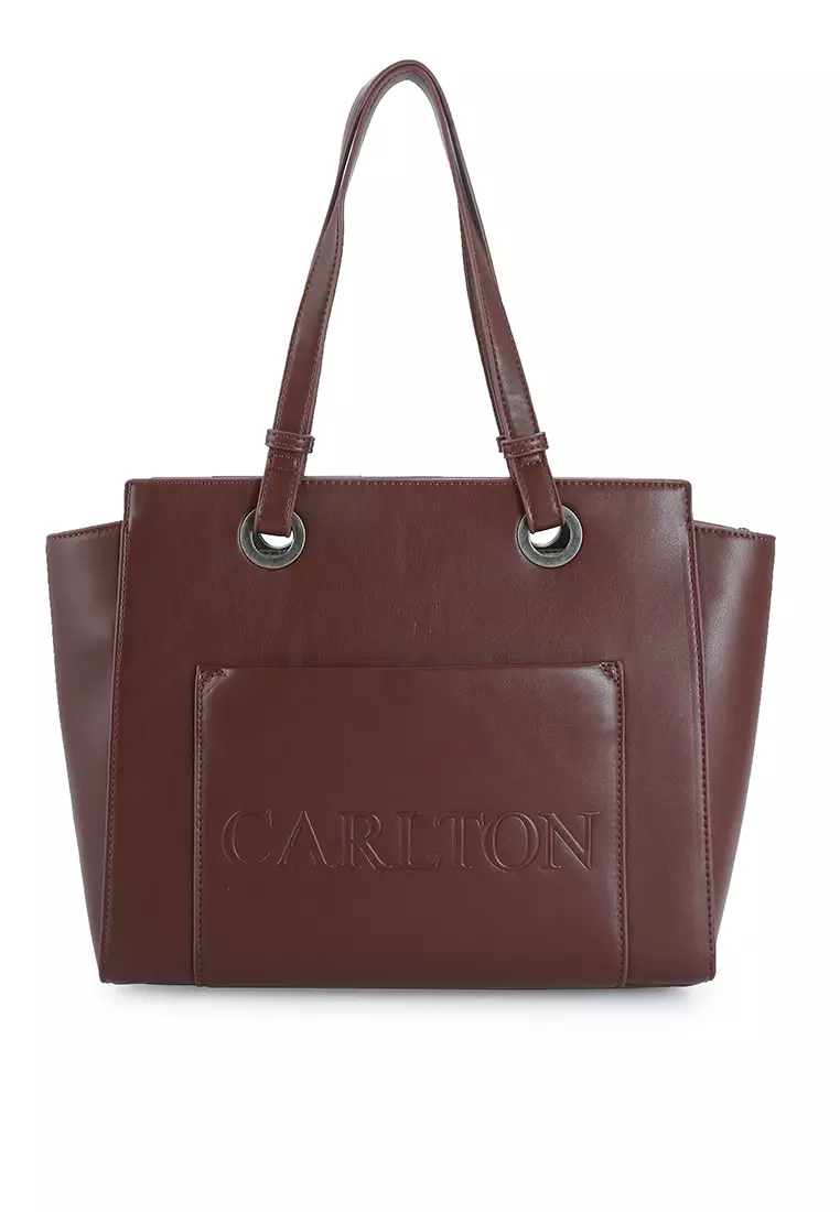 Buy Carlton London Logo Handbag 2024 Online ZALORA Singapore