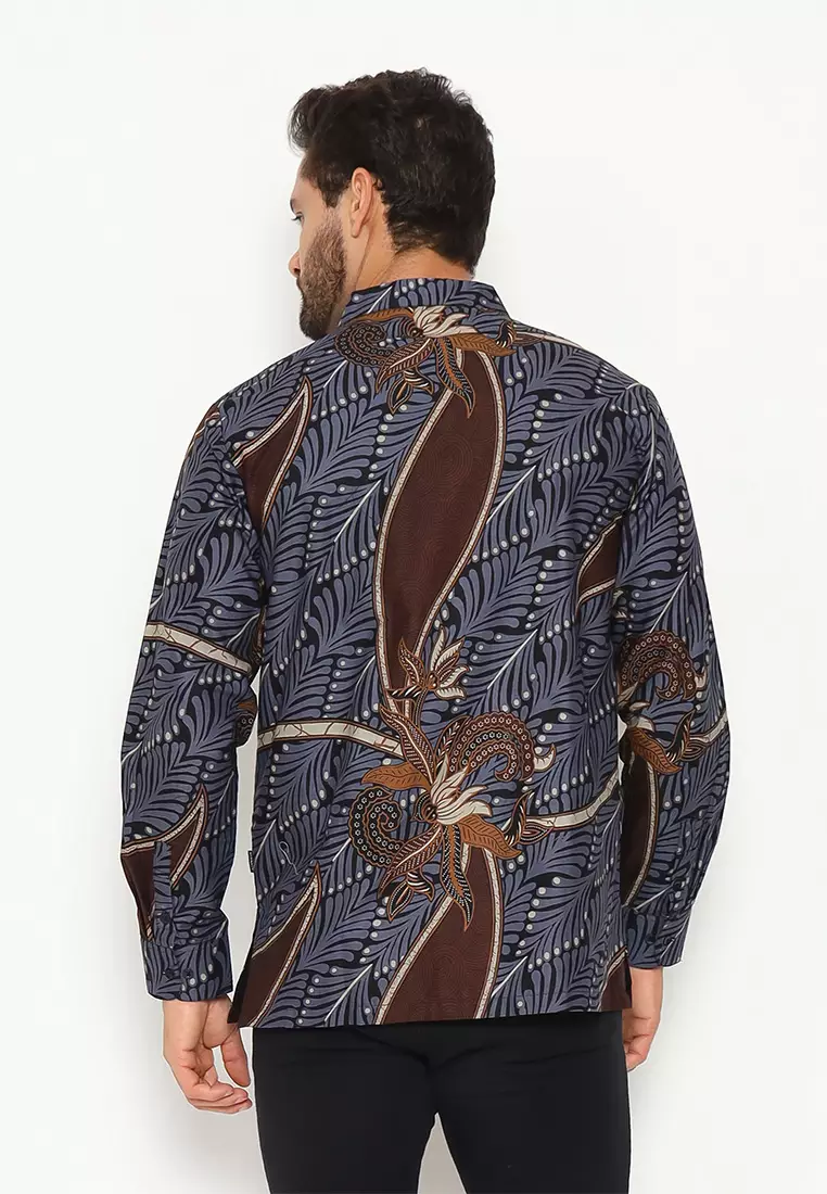 Hadinata Batik Kemeja Koko Panjang Furing Damar
