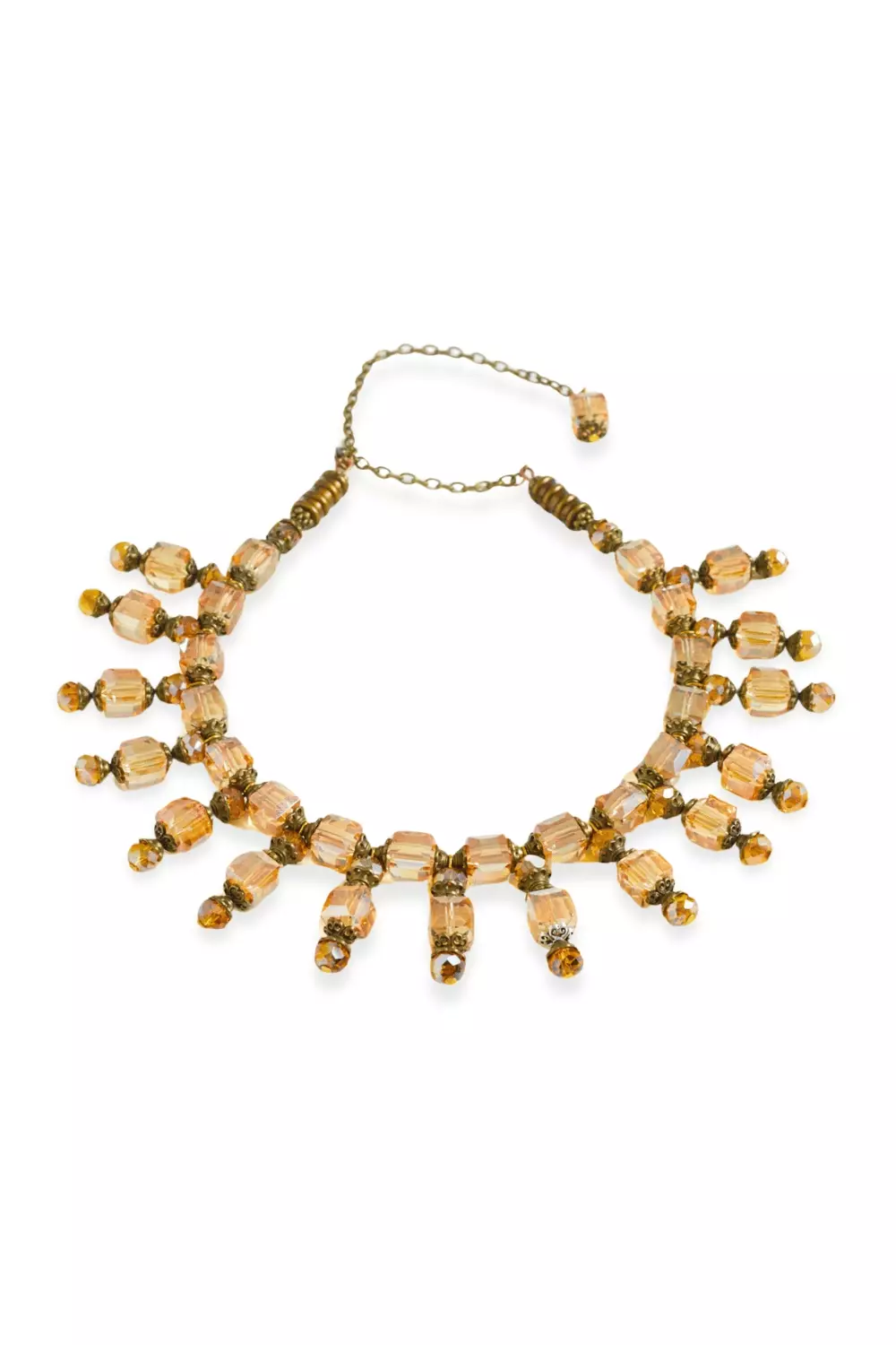 Demure Borneo Sunray layered Necklace
