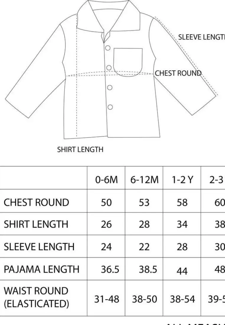 Baby Pajama Set - Fruity Cutie