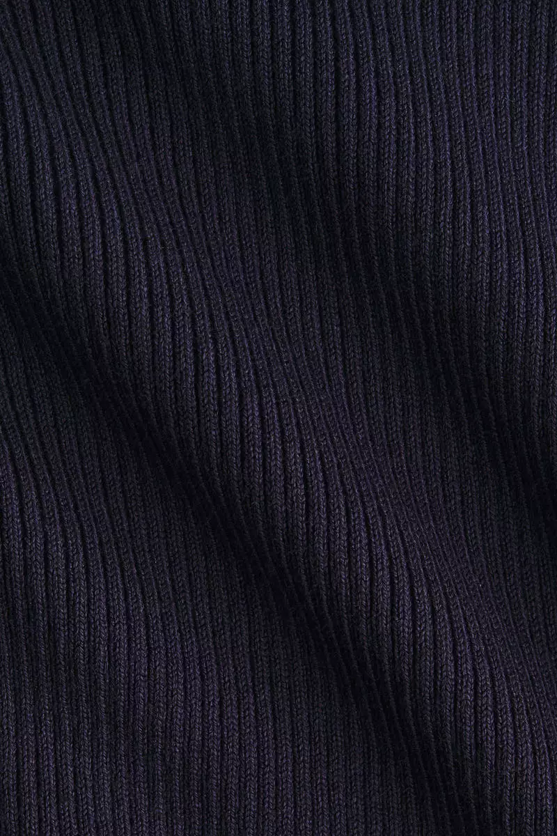 Rib-knit top