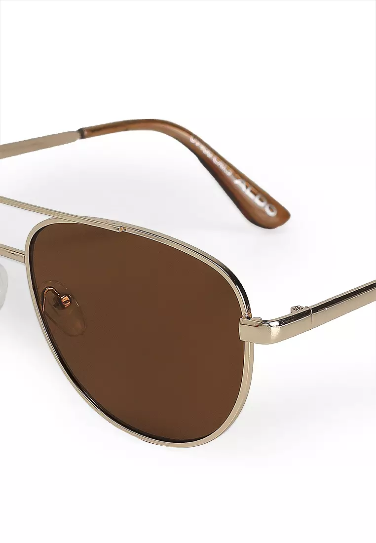Landenagyn Metal Aviator Sunglasses