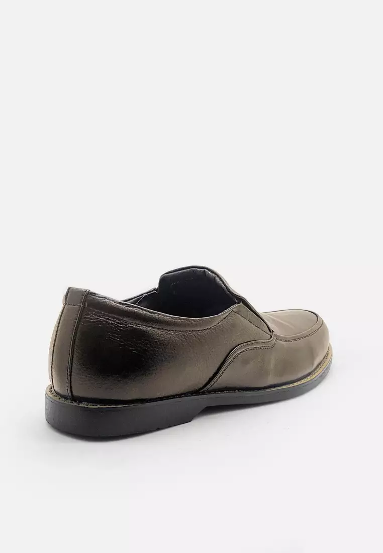 James Men Formal Slip On Cow Leather Workwear