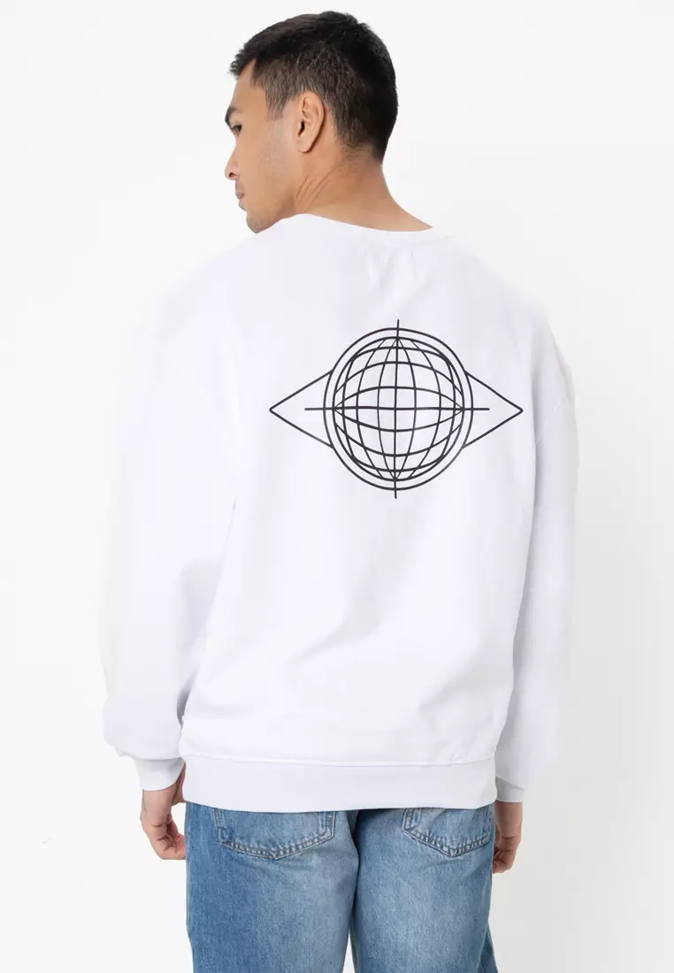 Globe Crew Drop Shoulder Sweatshirt