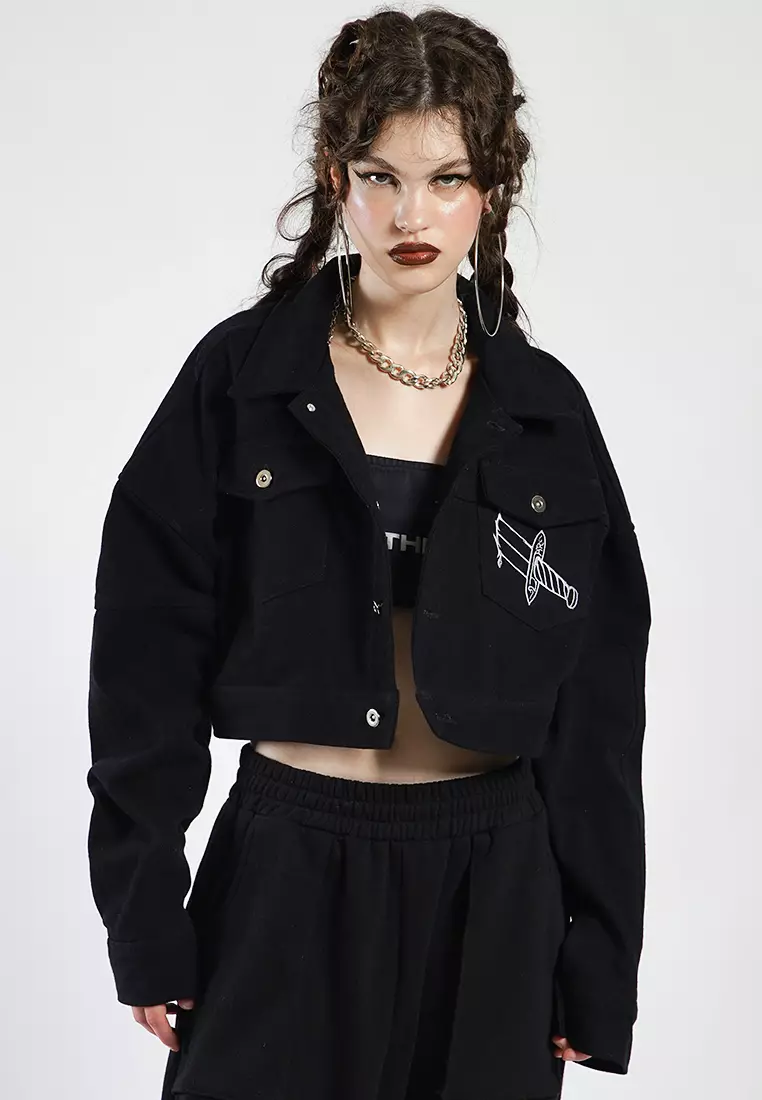 ktwo studio onyx denim jacket（Stylish Jacket Trends from