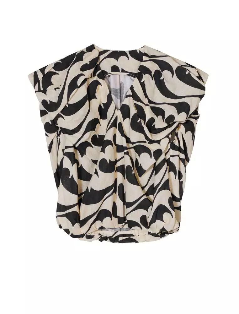 Eco-Friendly V-Neck Oversized Streetwear Sleeveless Top