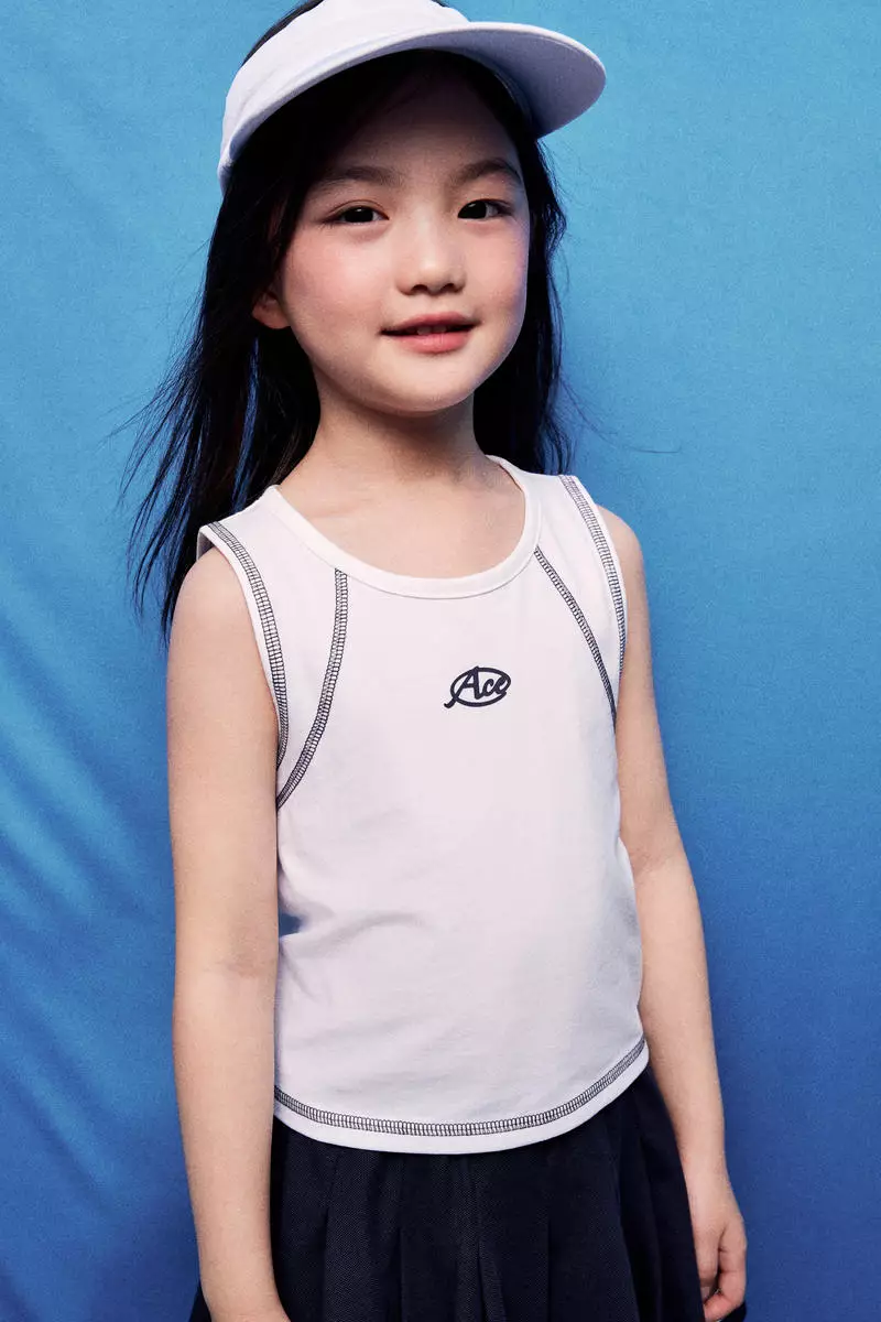 COOLMAX® Flatlock-seam vest top