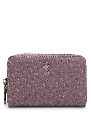 Swiss Polo purple Women's Quilted Purse 97FA4ACBE2D3AFGS_1