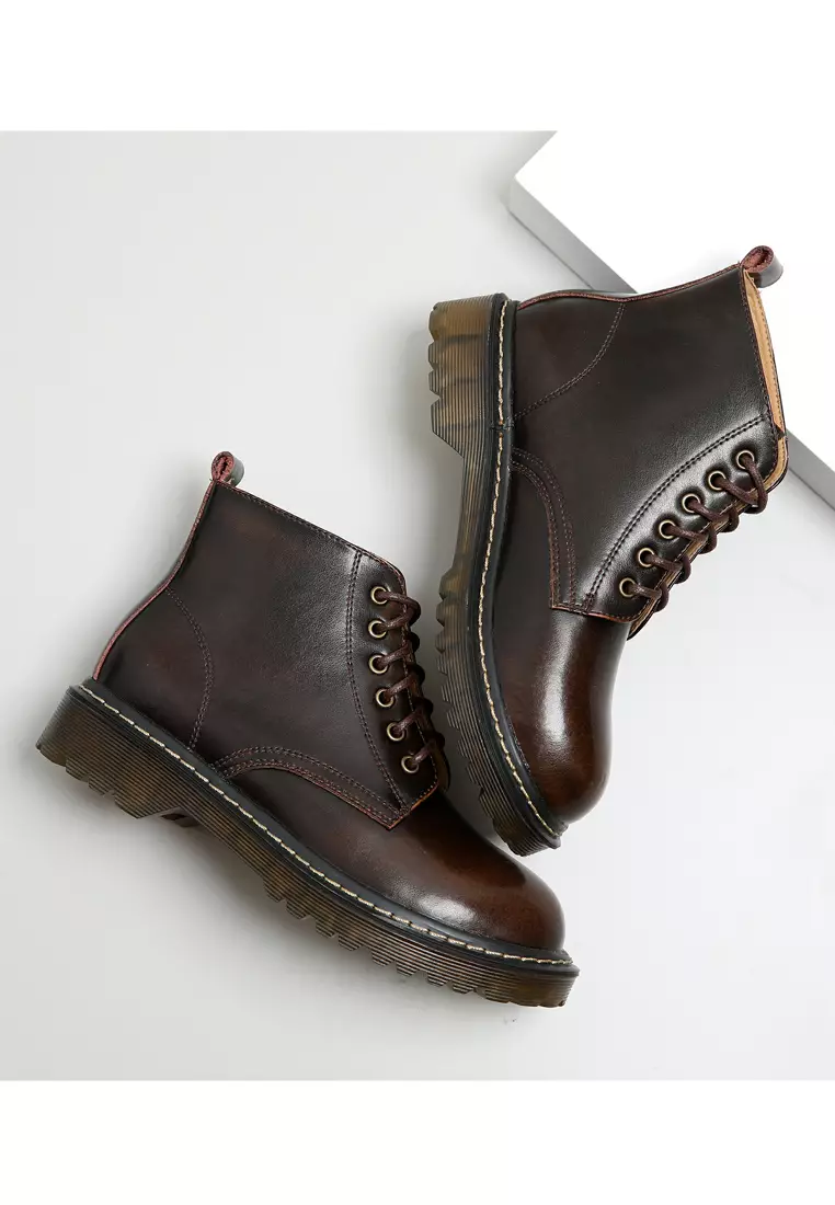 Classic Leather Martin Boots MZ509