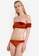 PINK N' PROPER orange Opulence Nebula Off Shoulder Velvet Bikini Set 9EC5DUS7FD43EDGS_3