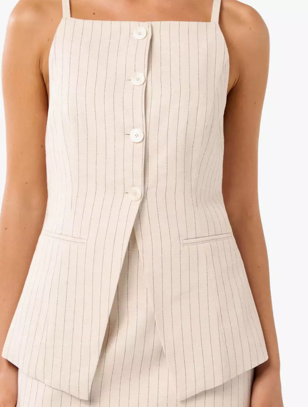 Ronnie High Neck Waistcoat