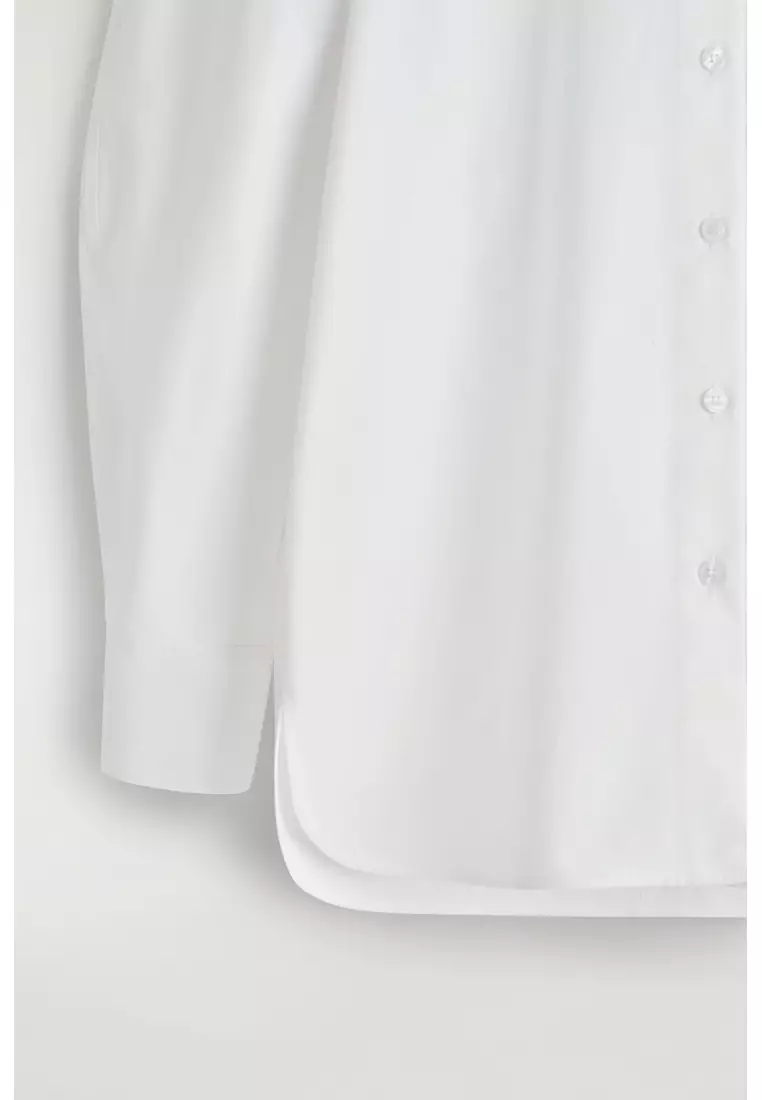 ROUNDED PIMA COTTON SHIRT