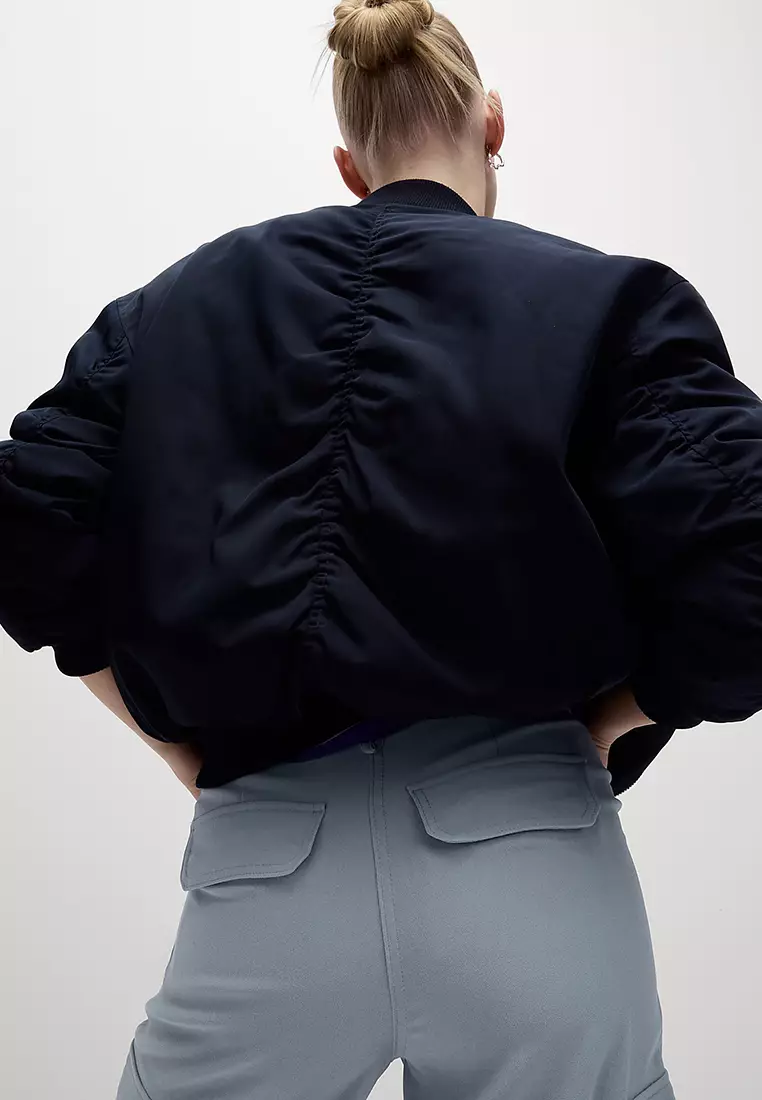 Cargo Wide Leg Trousers