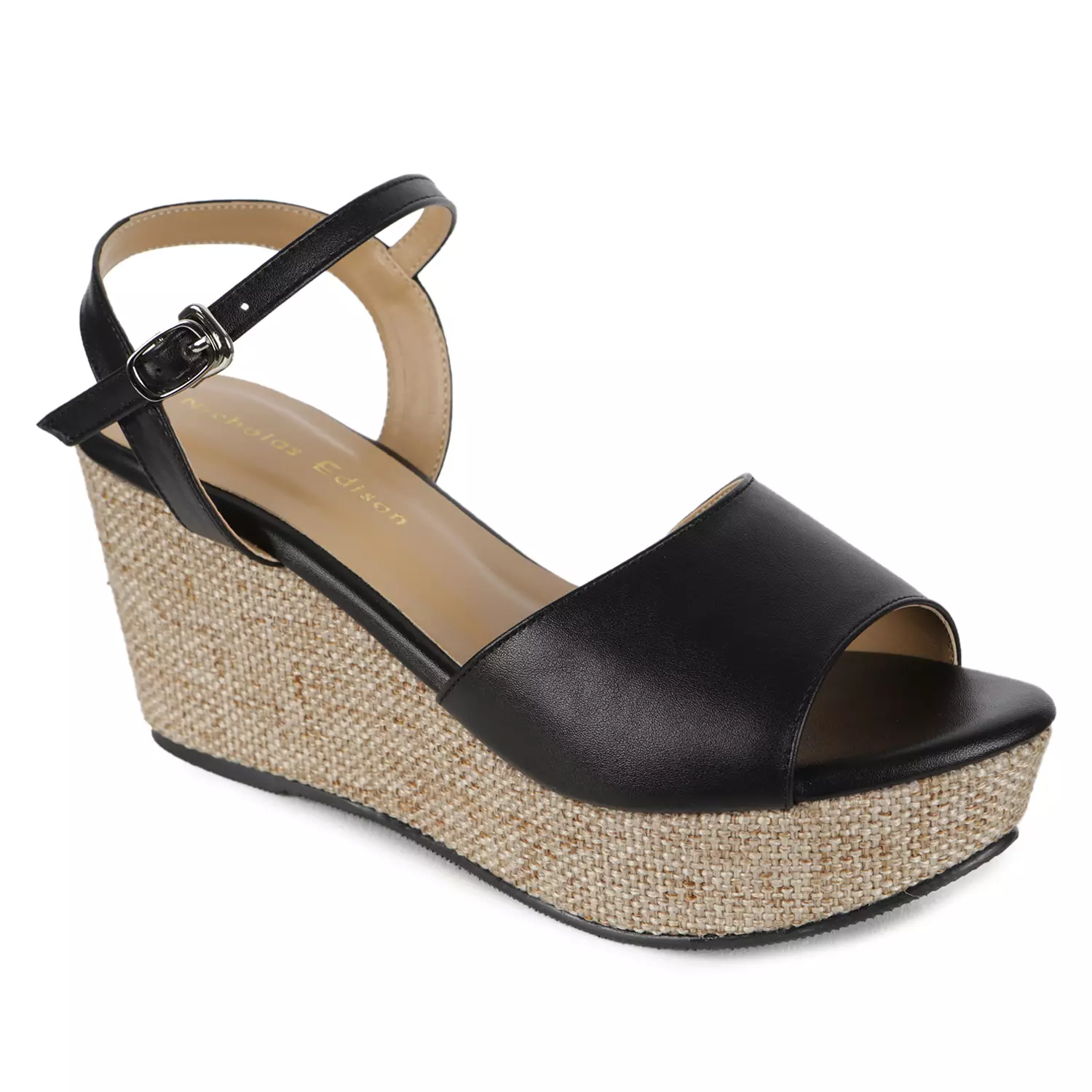 Wedge Zoey Black