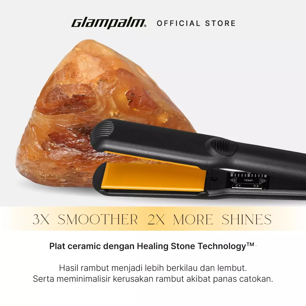 Paket Glampalm Catokan GP313AL - Hair Dryer GP715AS