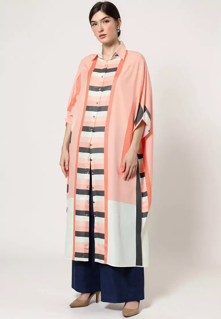 Kanzi Collared Kaftan