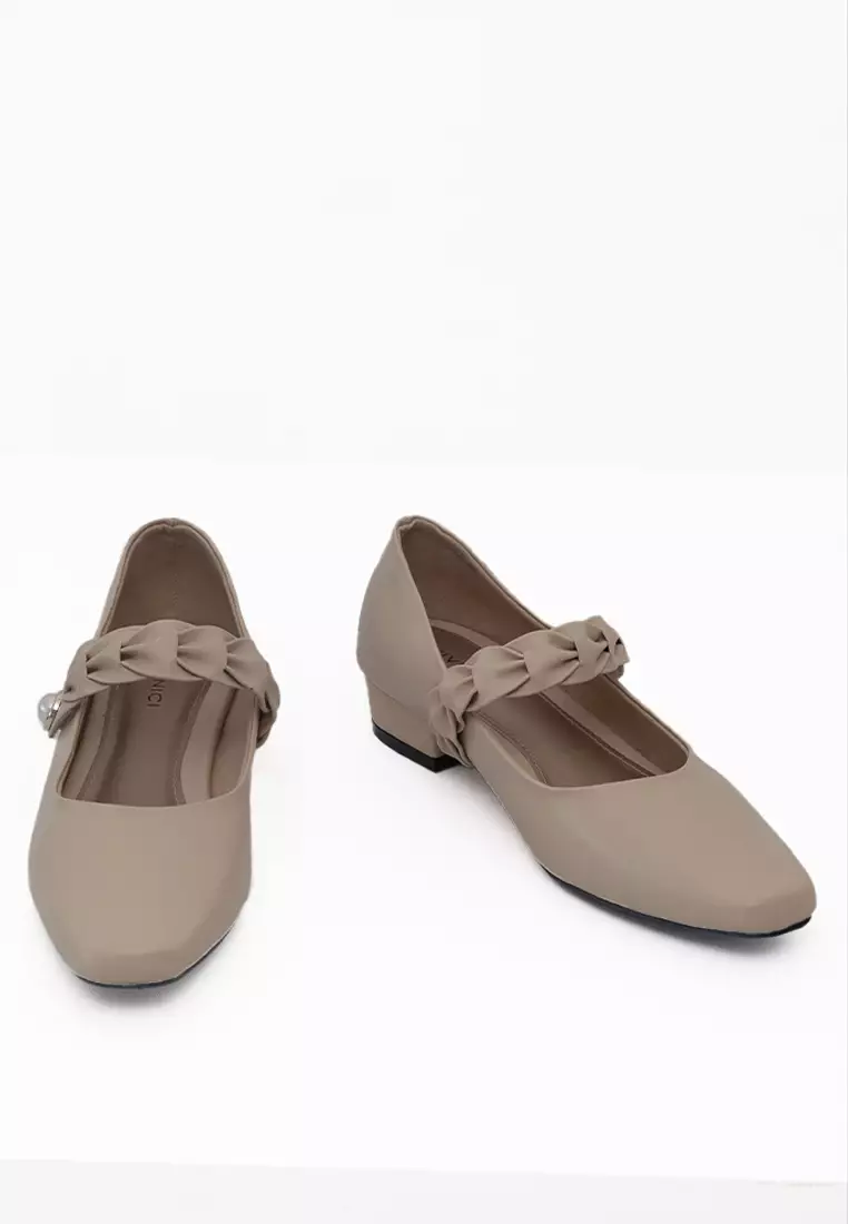 VIVI NICI - Contessa Sepatu Wanita Hak 3 Cm Cannoli Cream