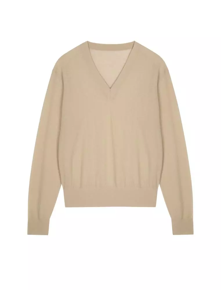  Long Sleeve Pullover Knit Sweater