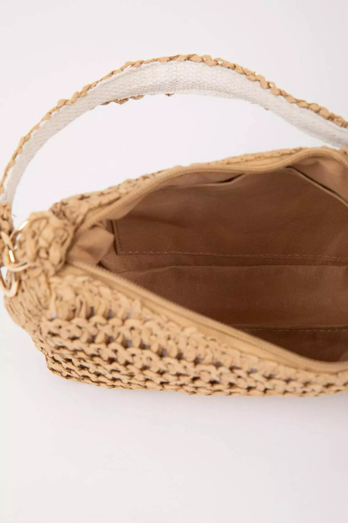 Women's Straw Handbag - B9034AXNS
