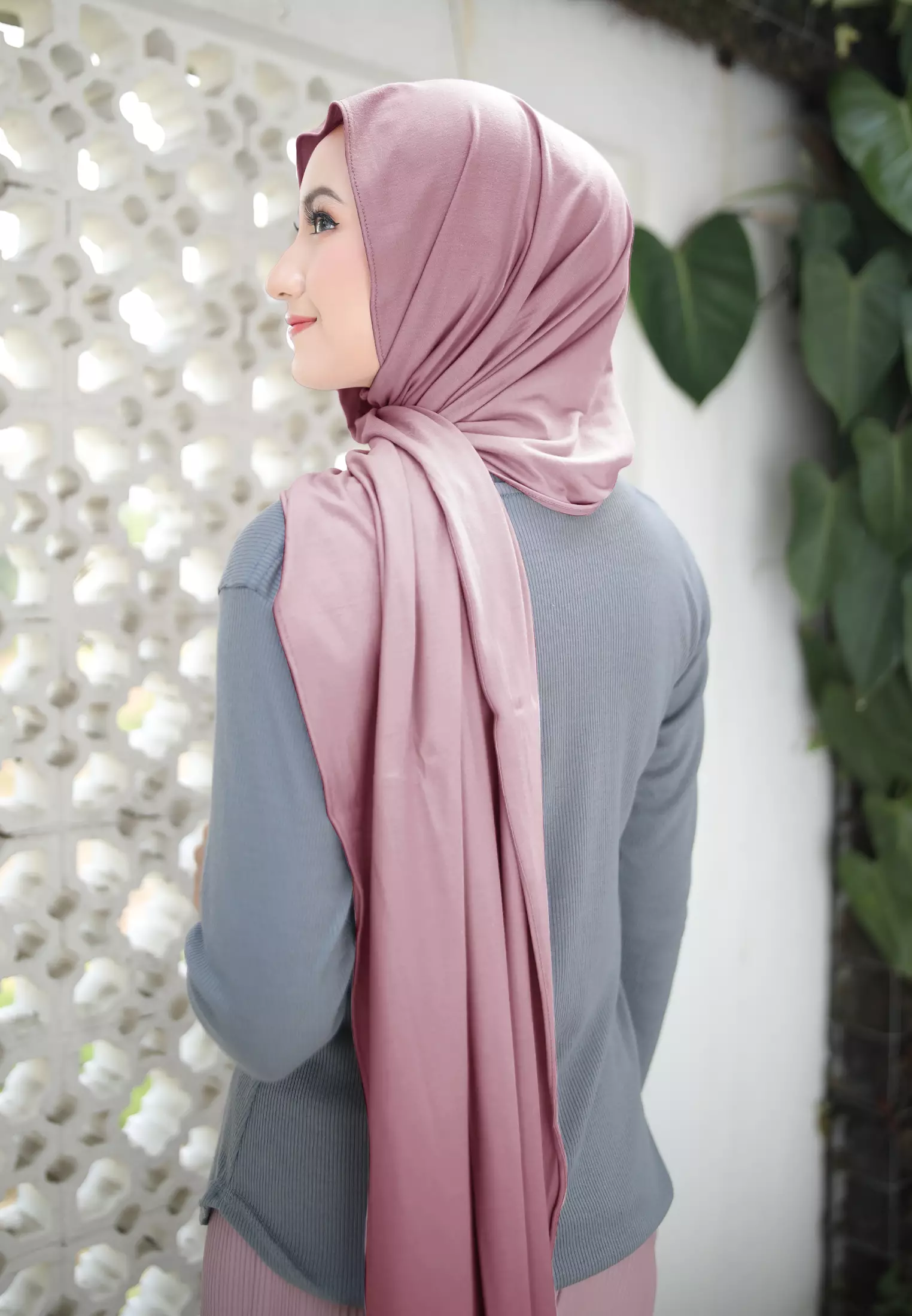 Cotton Bee - Nayma Turkey Shawl | Pashmina Rayon Premium - Purple Lilac