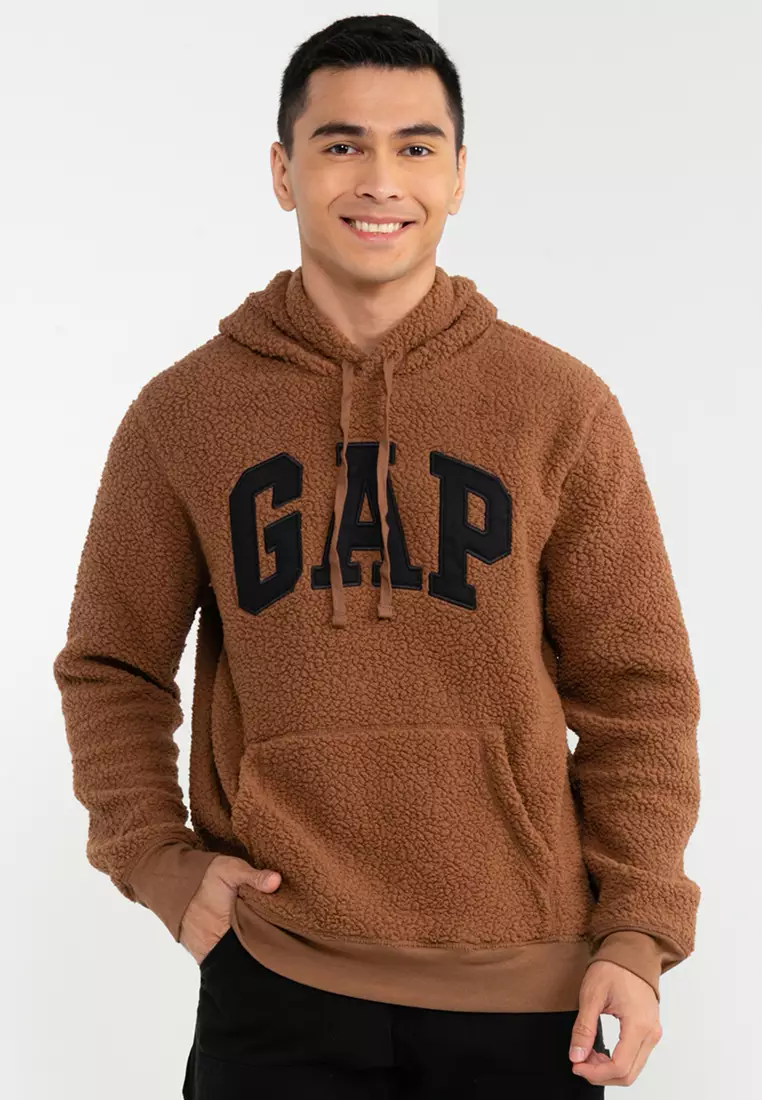 Gap sherpa hoodie shop
