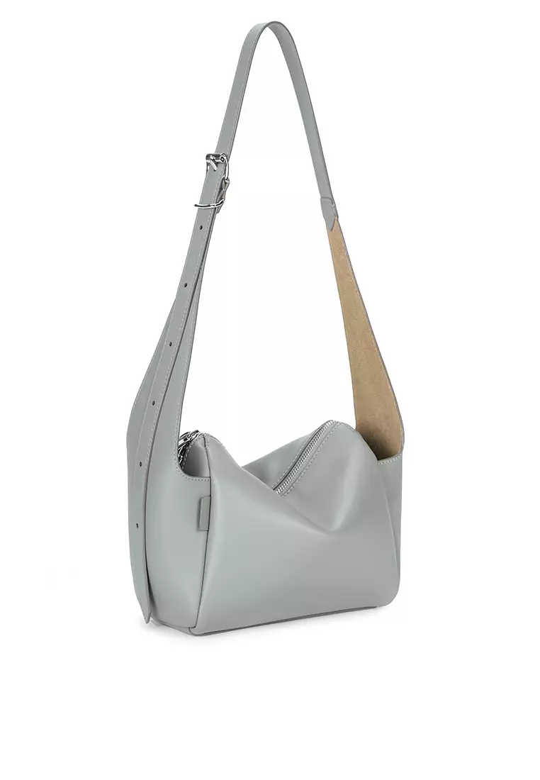 Petrichor Pockets 單肩袋 - 淺灰