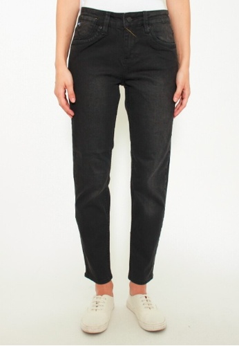 Buy Denizen Denizen Women S Boyfriend Skinny Jeans Black Dz 0402 Online Zalora Singapore