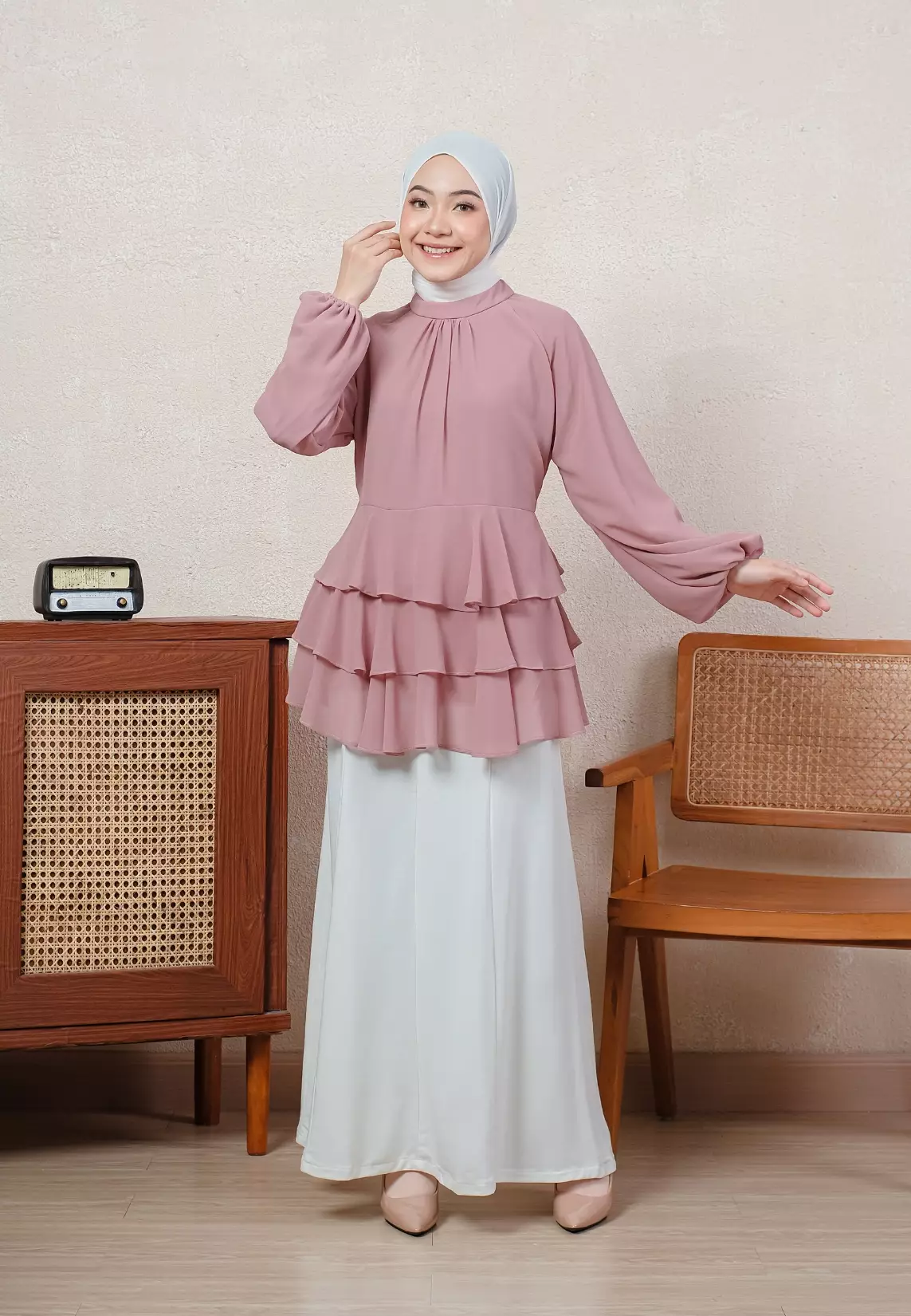 Lucinda Blouse - Mauve