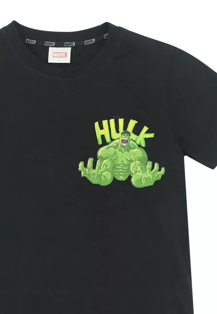 Boys Licensed Graphic T-Shirt Inked Hulk