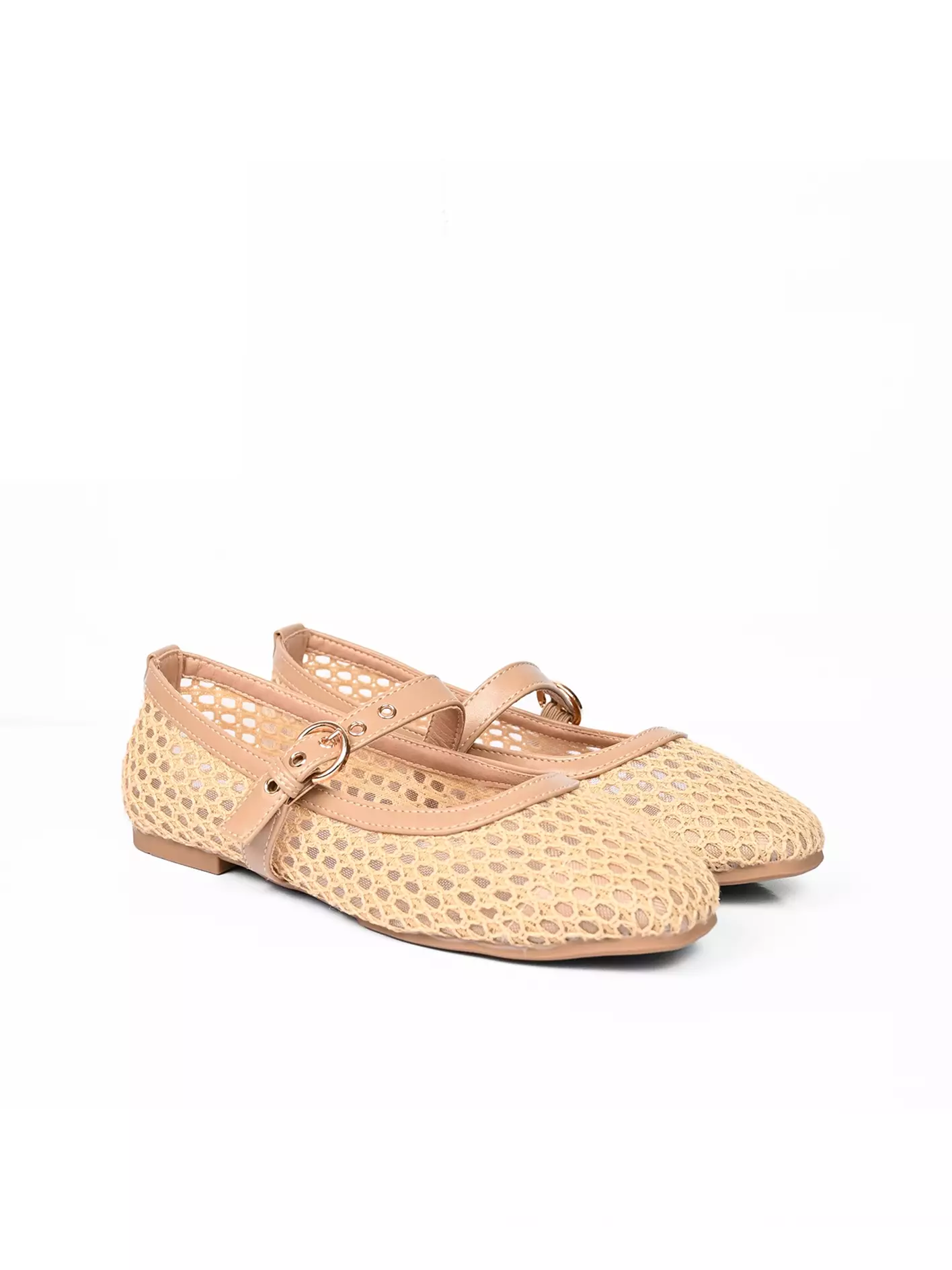 Vizzano Shoes Sepatu Flatshoes Jaring Wanita Design Lenore