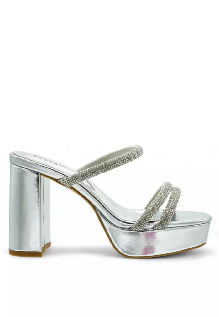 Discount on Noveni  shoes - SKU: Noveni Women Slip on Fashion Heels - 240490180